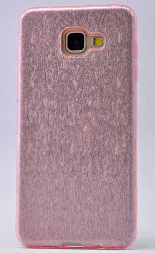 Galaxy J7 Prime Kılıf Zore Shining Silikon - Rose Gold