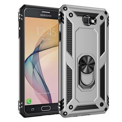 Galaxy J7 Prime Case Zore Vega Cover Grey