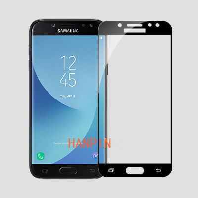 Galaxy J730 Pro Zore Ekranı Tam Kaplayan Düz Cam Koruyucu - 1
