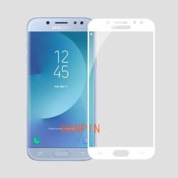Galaxy J730 Pro Zore Ekranı Tam Kaplayan Düz Cam Koruyucu - 2