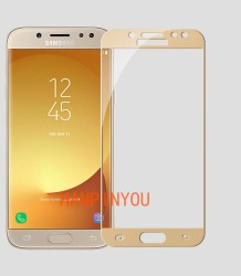 Galaxy J730 Pro Zore Ekranı Tam Kaplayan Düz Cam Koruyucu - 6