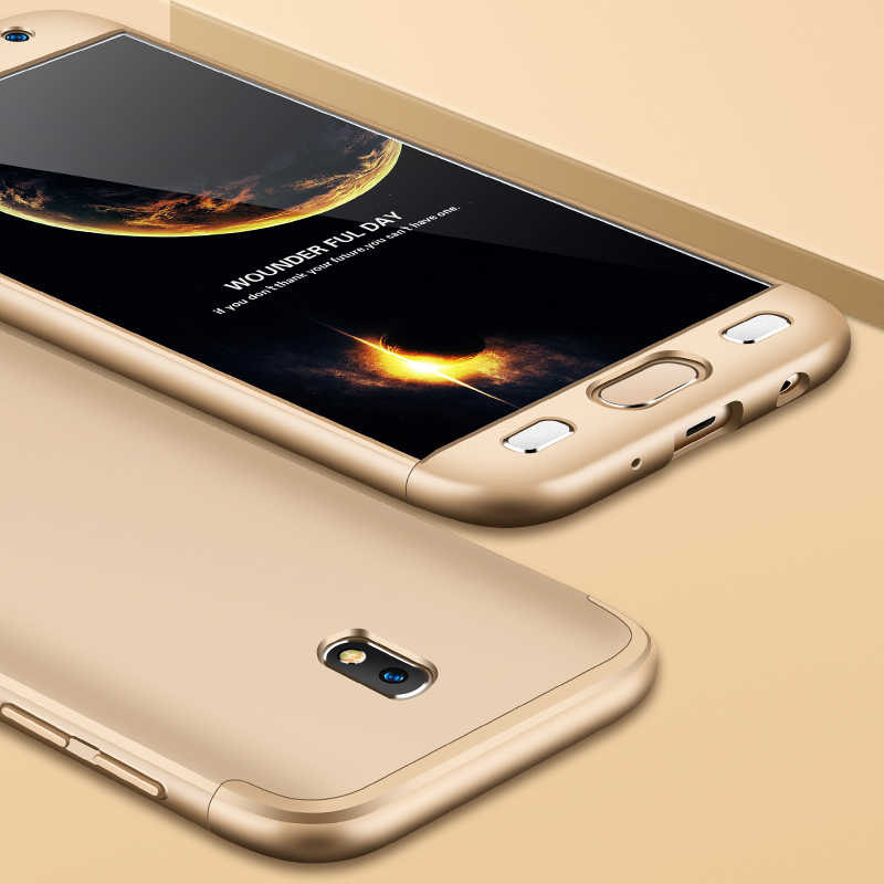 Galaxy J730 Pro Kılıf Zore Ays Kapak - Gold