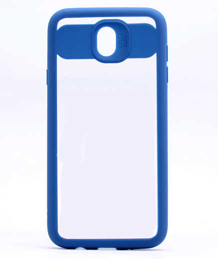 Galaxy J730 Pro Kılıf Zore Buttom Kapak - Mavi