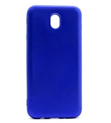 Galaxy J730 Pro Kılıf Zore Premier Silikon Kapak Saks Mavi