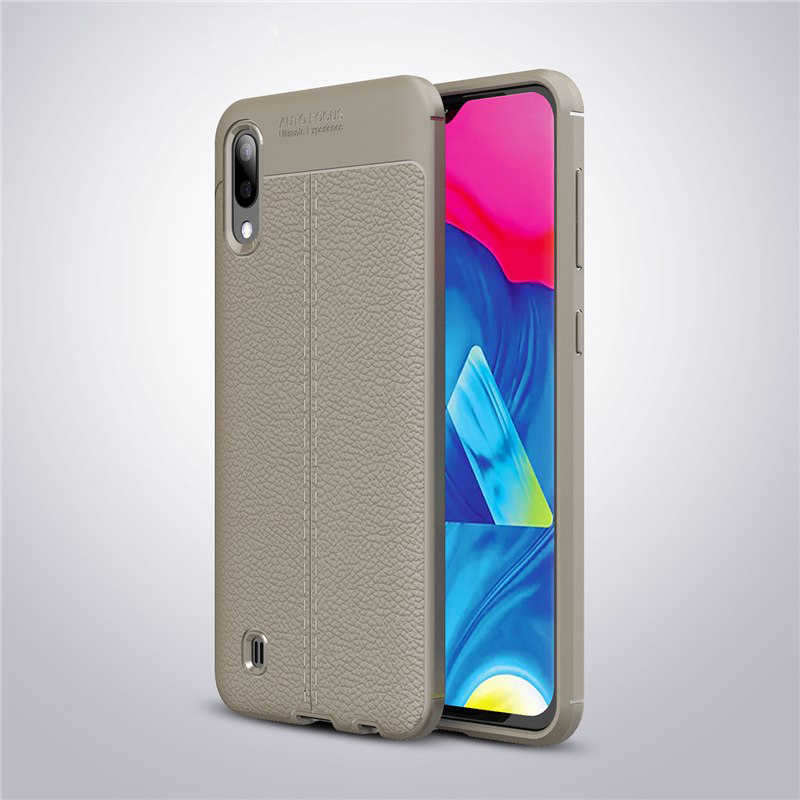 Galaxy M10 Kılıf Zore Niss Silikon Kapak - Gri