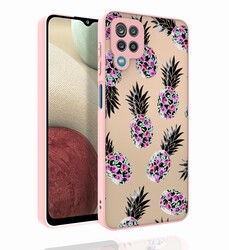 Galaxy M12 Kılıf Desenli Kamera Korumalı Parlak Zore Nora Kapak - 3