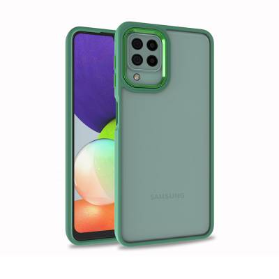 Galaxy M22 Kılıf Zore Flora Kapak - Zore