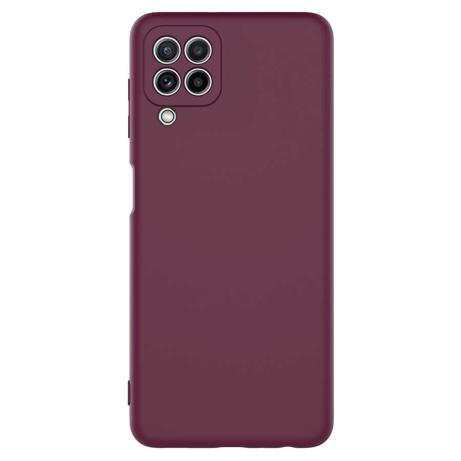 Galaxy M22 Kılıf Zore Mara Lansman Kapak - Koyu Mor
