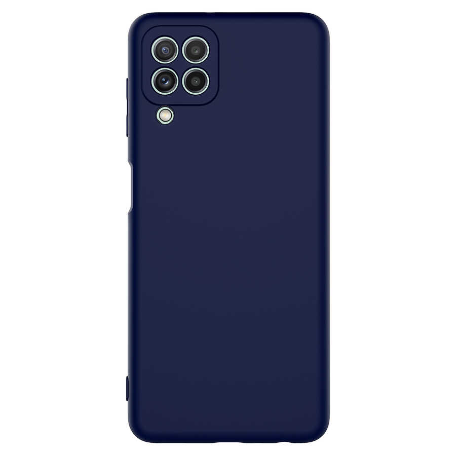 Galaxy M22 Kılıf Zore Mara Lansman Kapak - Lacivert