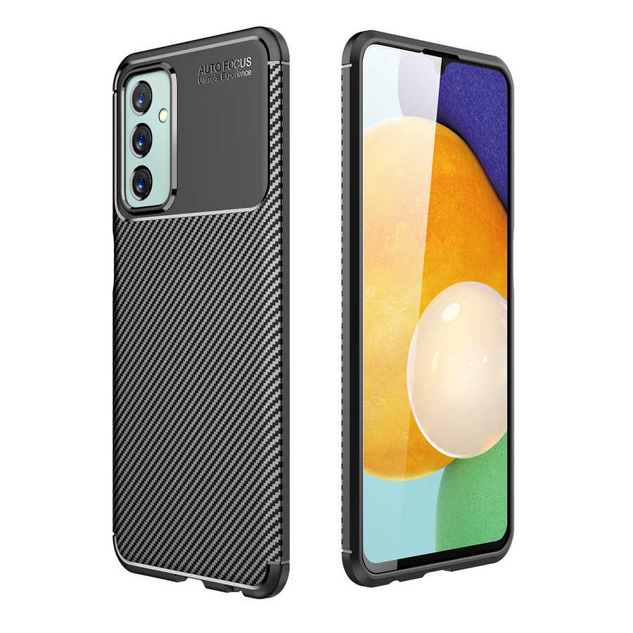 Galaxy M23 Kılıf Zore Negro Silikon Kapak - Siyah