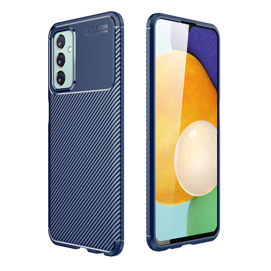 Galaxy M23 Kılıf Zore Negro Silikon Kapak - Lacivert