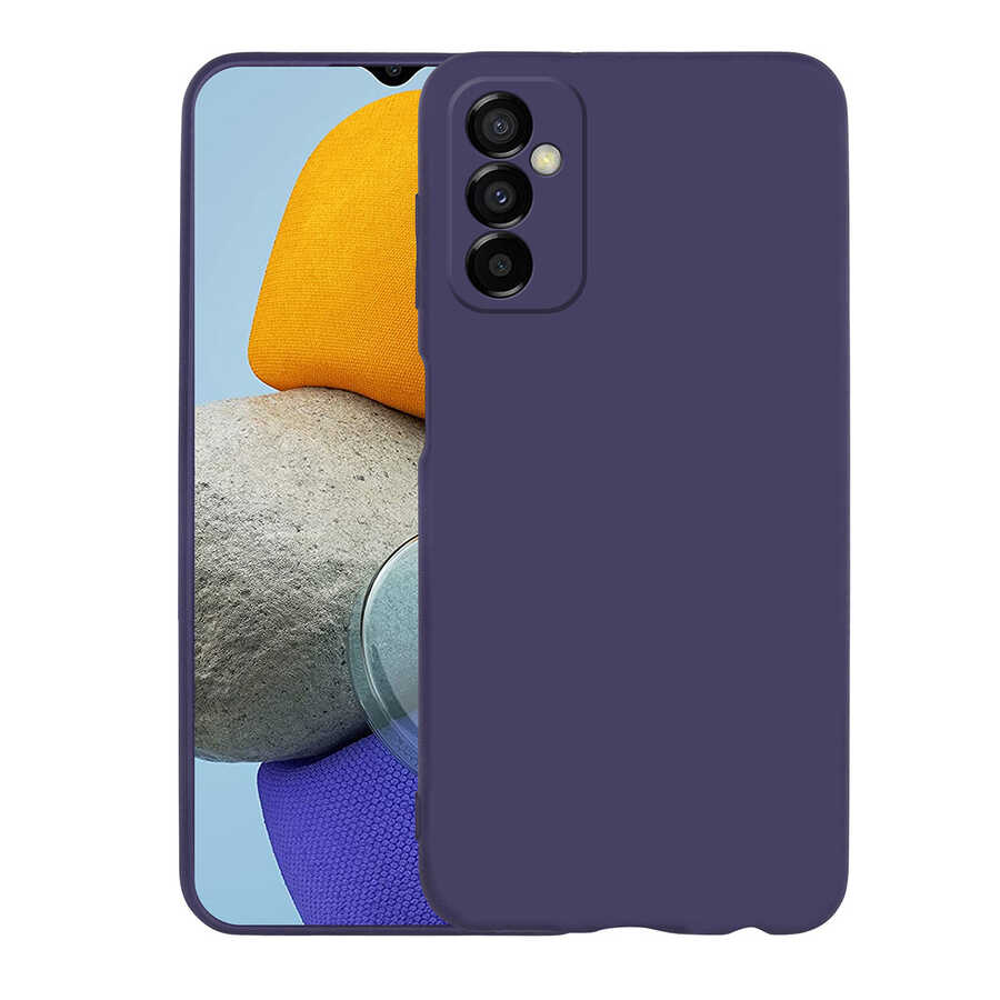 Galaxy M23 Kılıf Zore Premier Silikon Kapak - Lacivert