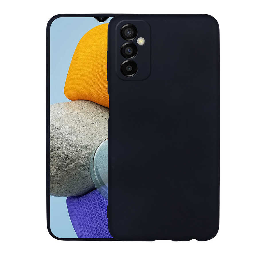 Galaxy M23 Kılıf Zore Premier Silikon Kapak - Siyah