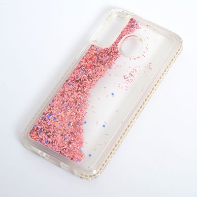 Galaxy M30 Kılıf Zore Sıralı Sıvılı Silikon - 7