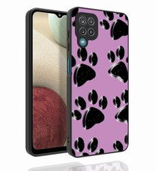 Galaxy M33 Case Patterned Camera Protected Glossy Zore Nora Cover - Zore