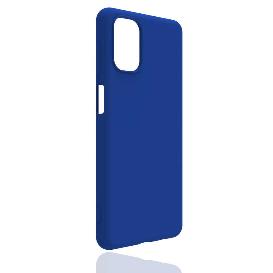 Galaxy M51 Kılıf Zore Biye Silikon - Mavi