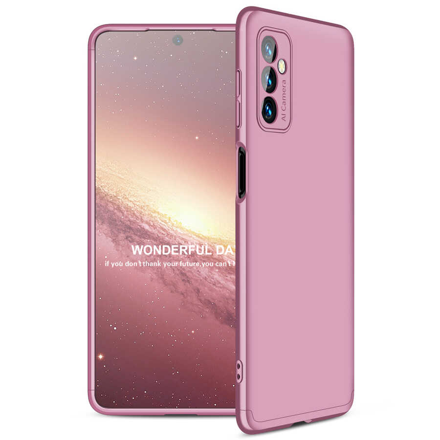 Galaxy M52 Kılıf Zore Ays Kapak - Rose Gold