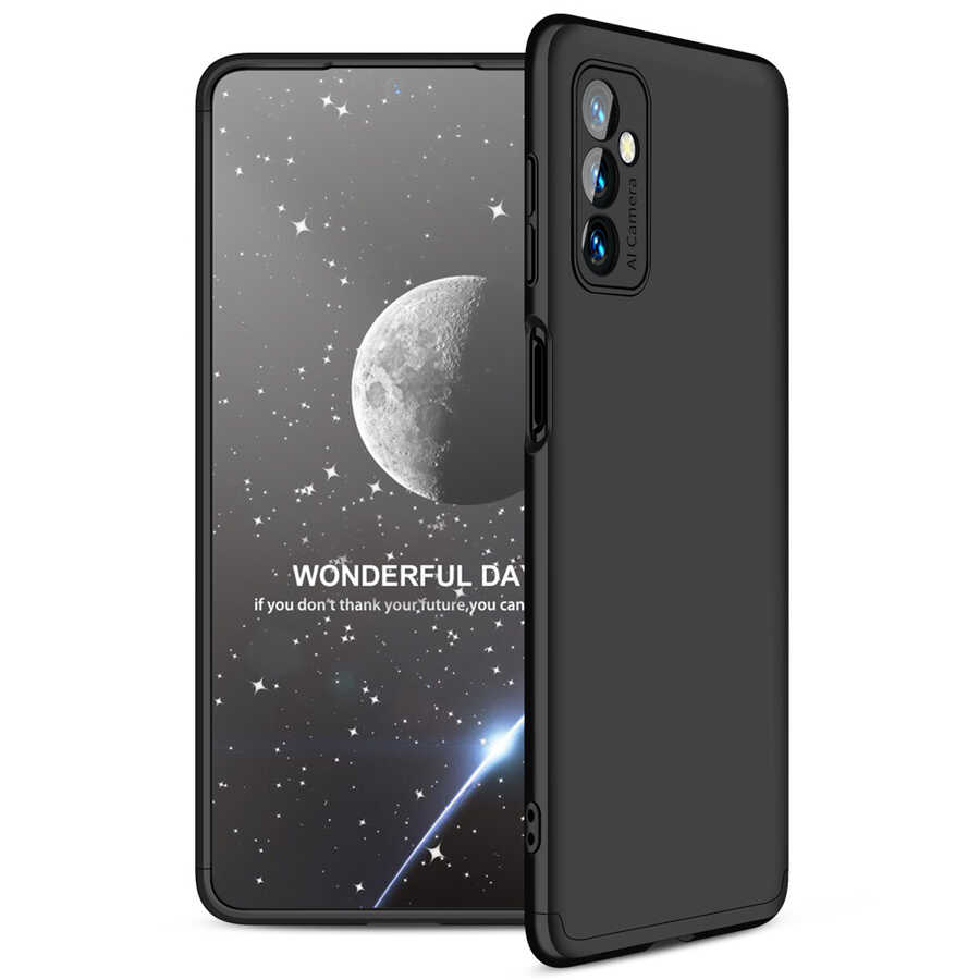 Galaxy M52 Kılıf Zore Ays Kapak - Siyah