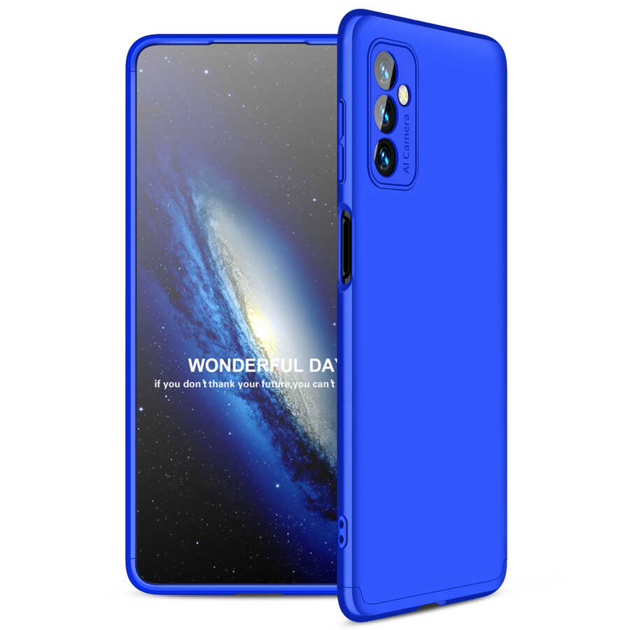 Galaxy M52 Kılıf Zore Ays Kapak - Mavi