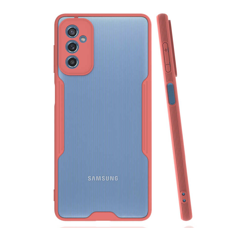 Galaxy M52 Kılıf Zore Parfe Kapak - Pembe