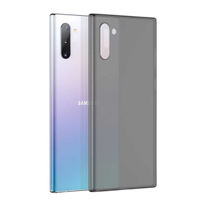 Galaxy Note 10 Kılıf Benks Lollipop Protective Kapak - Transparan Siyah