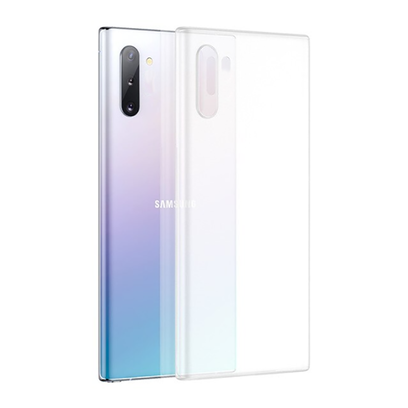 Galaxy Note 10 Kılıf Benks Lollipop Protective Kapak - Transparan Beyaz