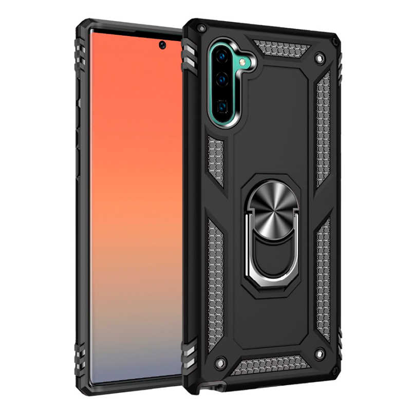 Galaxy Note 10 Kılıf Zore Vega Kapak - Siyah
