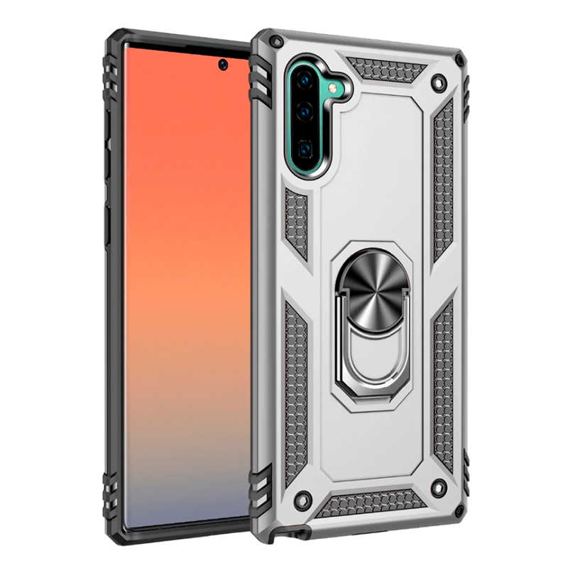 Galaxy Note 10 Kılıf Zore Vega Kapak - Gri