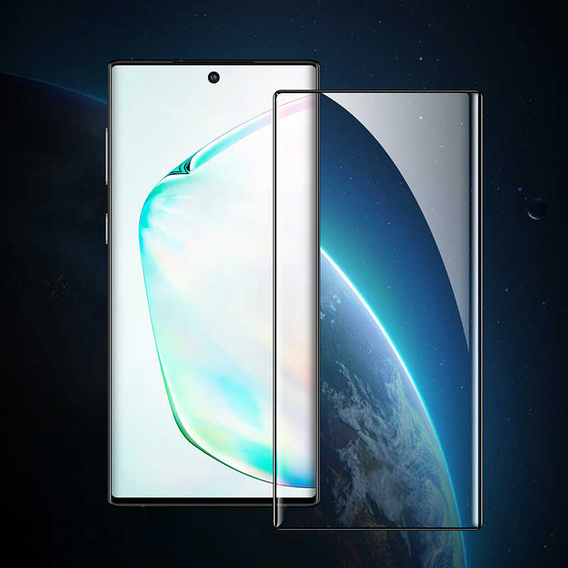 Galaxy Note 10 Plus Benks X Pro + Curved Glass Ekran Koruyucu - Siyah