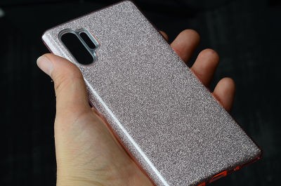 Galaxy Note 10 Plus Case Zore Shining Silicon - 2