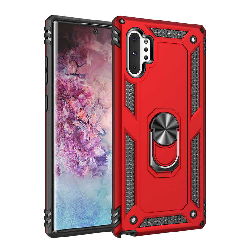 Galaxy Note 10 Plus Kılıf Zore Vega Kapak - Kırmızı