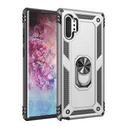 Galaxy Note 10 Plus Kılıf Zore Vega Kapak Gri