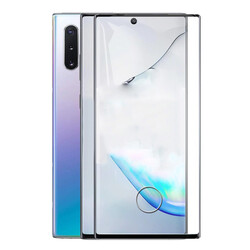 Galaxy Note 10 Zore Kavisli Full Yapışkanlı Cam Ekran Koruyucu - Zore