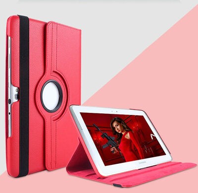 Galaxy Note 10.1 N8000 Zore Dönebilen Standlı Kılıf - 10
