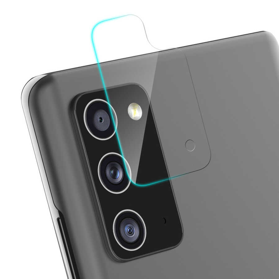 Galaxy Note 20 Araree C-Subcore Temperli Kamera Koruyucu - Renksiz