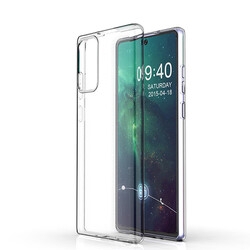 Galaxy Note 20 Kılıf Zore Süper Silikon Kapak - Thumbnail