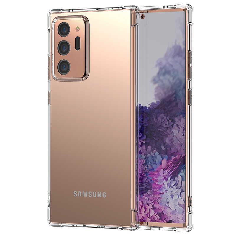 Galaxy Note 20 Ultra Kılıf Zore Nitro Anti Shock Silikon - Renksiz