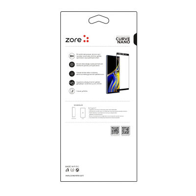 Galaxy Note 20 Ultra Zore 3D Short Curve Nano Ekran Koruyucu