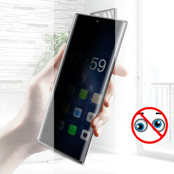 Galaxy Note 20 Zore Privacy Polymer Nano Ekran Koruyucu - Thumbnail