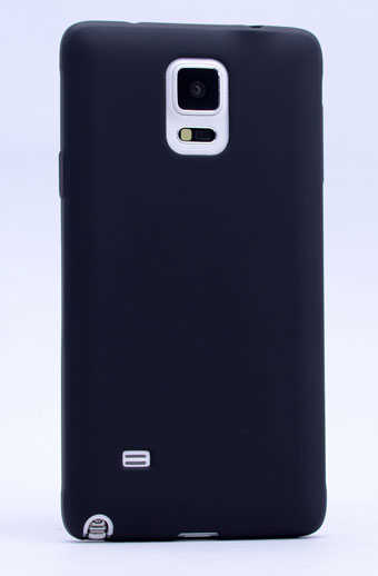 Galaxy Note 3 Kılıf Zore Premier Silikon Kapak - Siyah