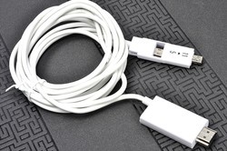 Galaxy Note 3 MHL HDMI Kablo - 4