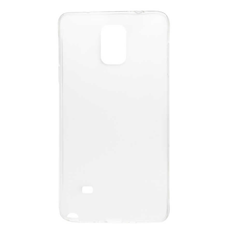 Galaxy Note 4 Kılıf Zore Süper Silikon Kapak - Renksiz