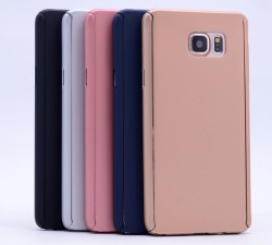 Galaxy Note 5 Kılıf Zore 360 3 Parçalı Rubber Kapak - 3