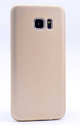 Galaxy Note 5 Kılıf Zore Premier Silikon Kapak - Gold