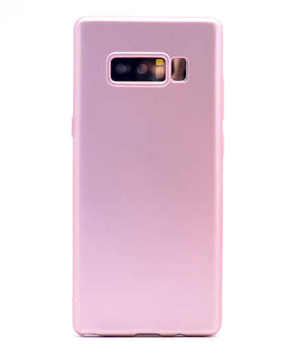 Galaxy Note 8 Kılıf Zore Premier Silikon Kapak - Rose Gold