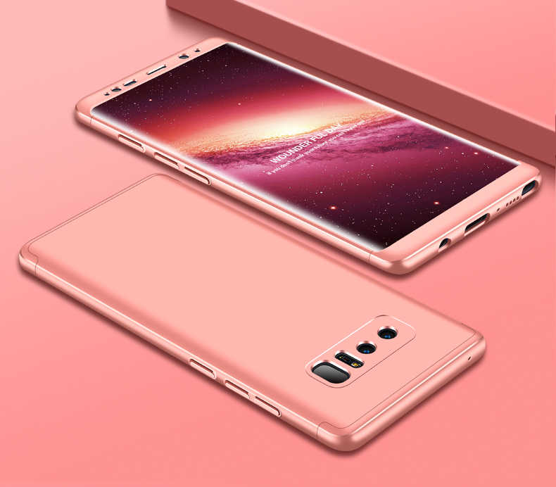 Galaxy Note 8 Kılıf Zore Ays Kapak - Rose Gold