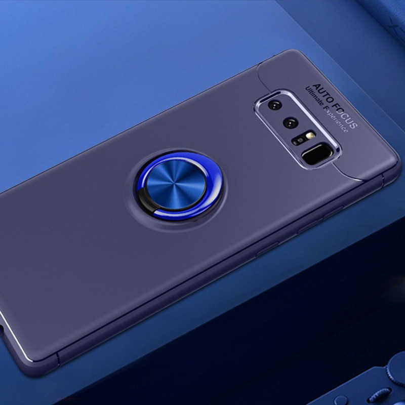 Galaxy Note 8 Kılıf Zore Ravel Silikon Kapak - Mavi