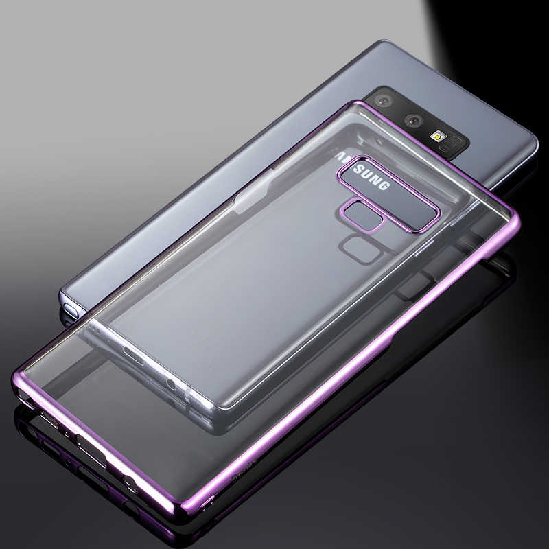 Galaxy Note 9 Kılıf Benks Electroplating PC Kapak - Mor