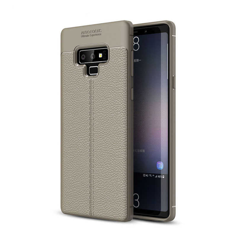 Galaxy Note 9 Kılıf Zore Niss Silikon Kapak - Gri