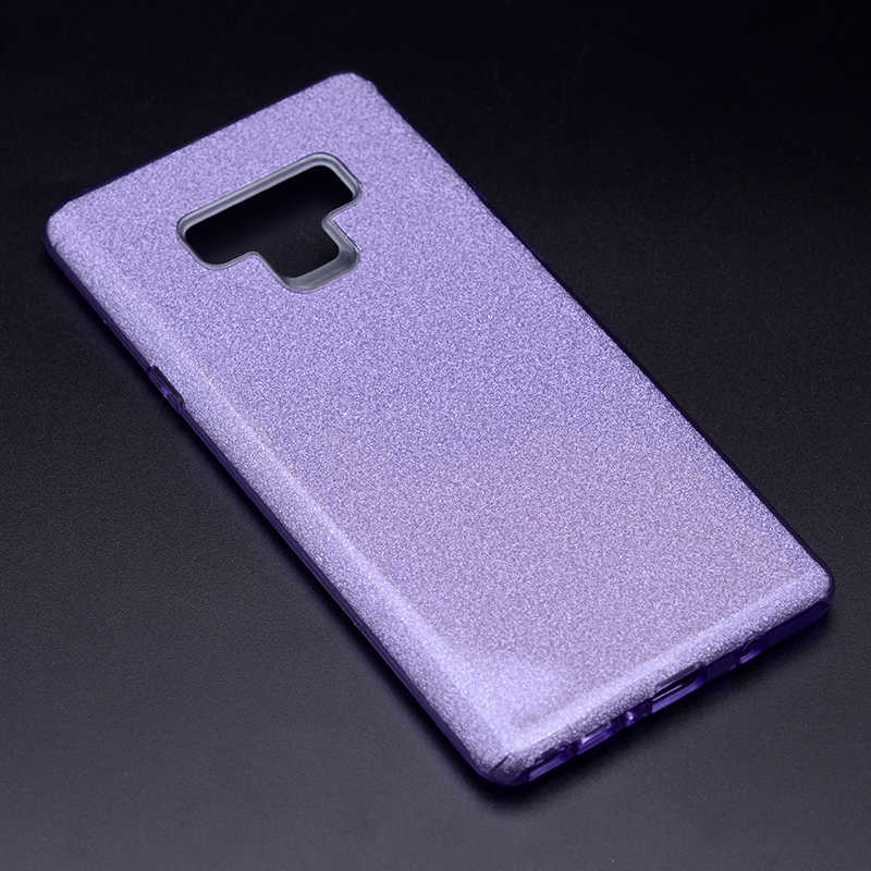 Galaxy Note 9 Kılıf Zore Shining Silikon - Mor